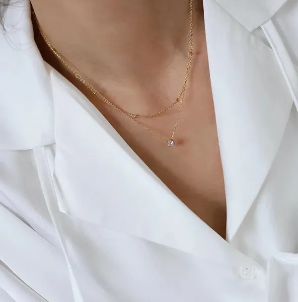 Gold_Dainty_Layered_Diamond_Pendants_For_Women